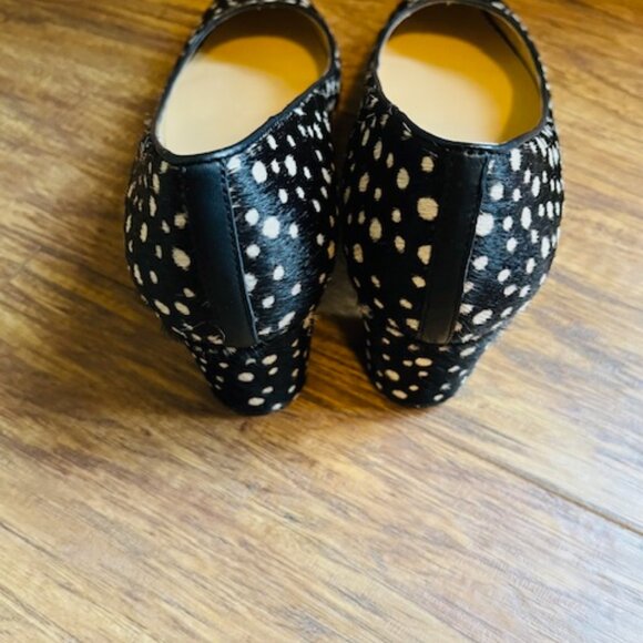 NWT Talbots black/white polka dot pumps - Picture 5 of 6